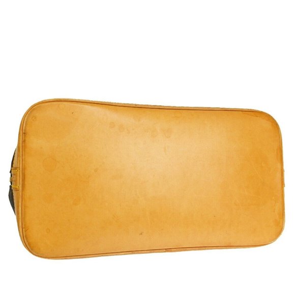 LOUIS VUITTON LV Logo Alma Hand Bag Monogram Leather BN France M51130 86SG484 - Picture 6 of 14